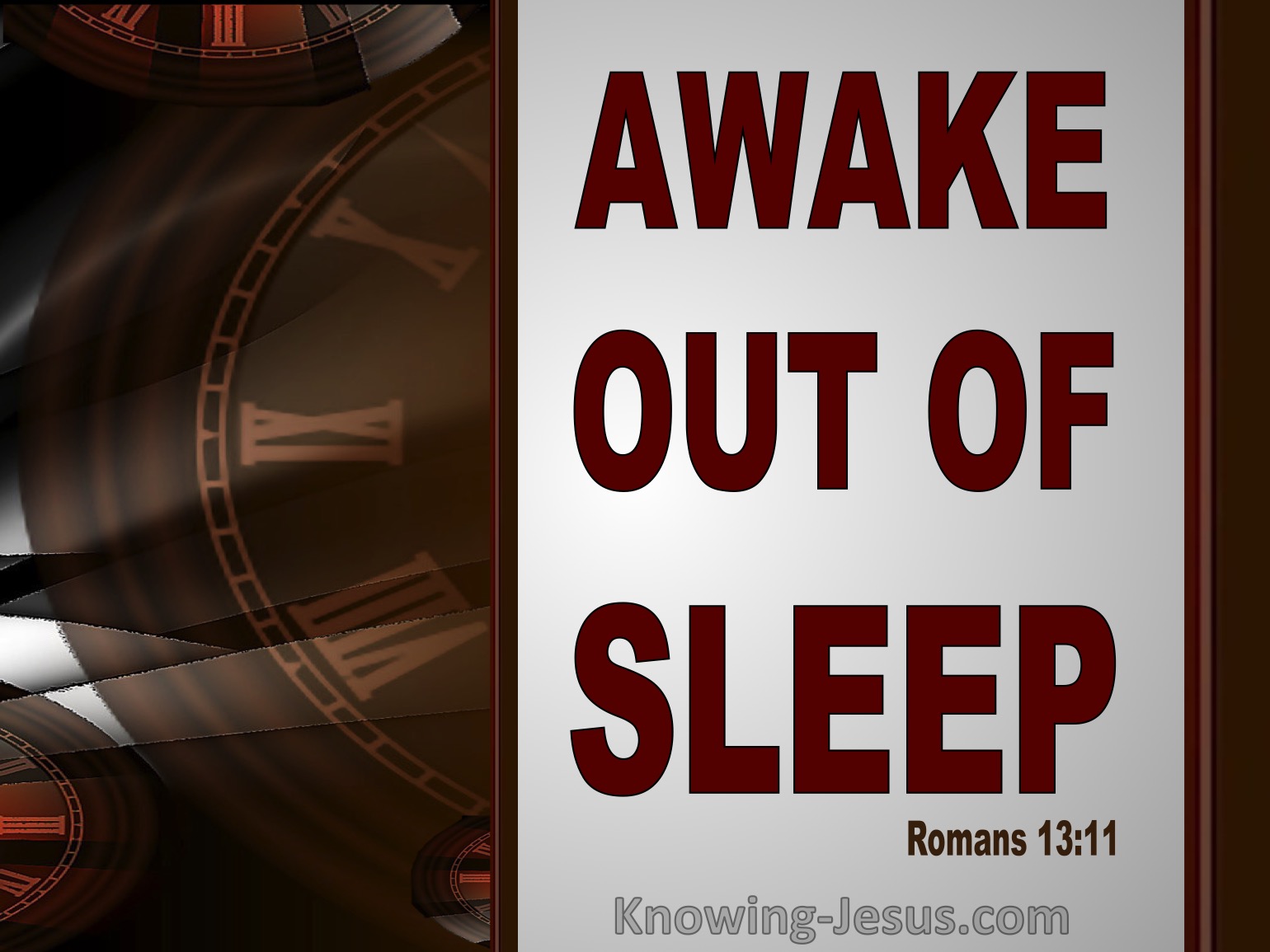 What Does Romans 13 11 Mean 